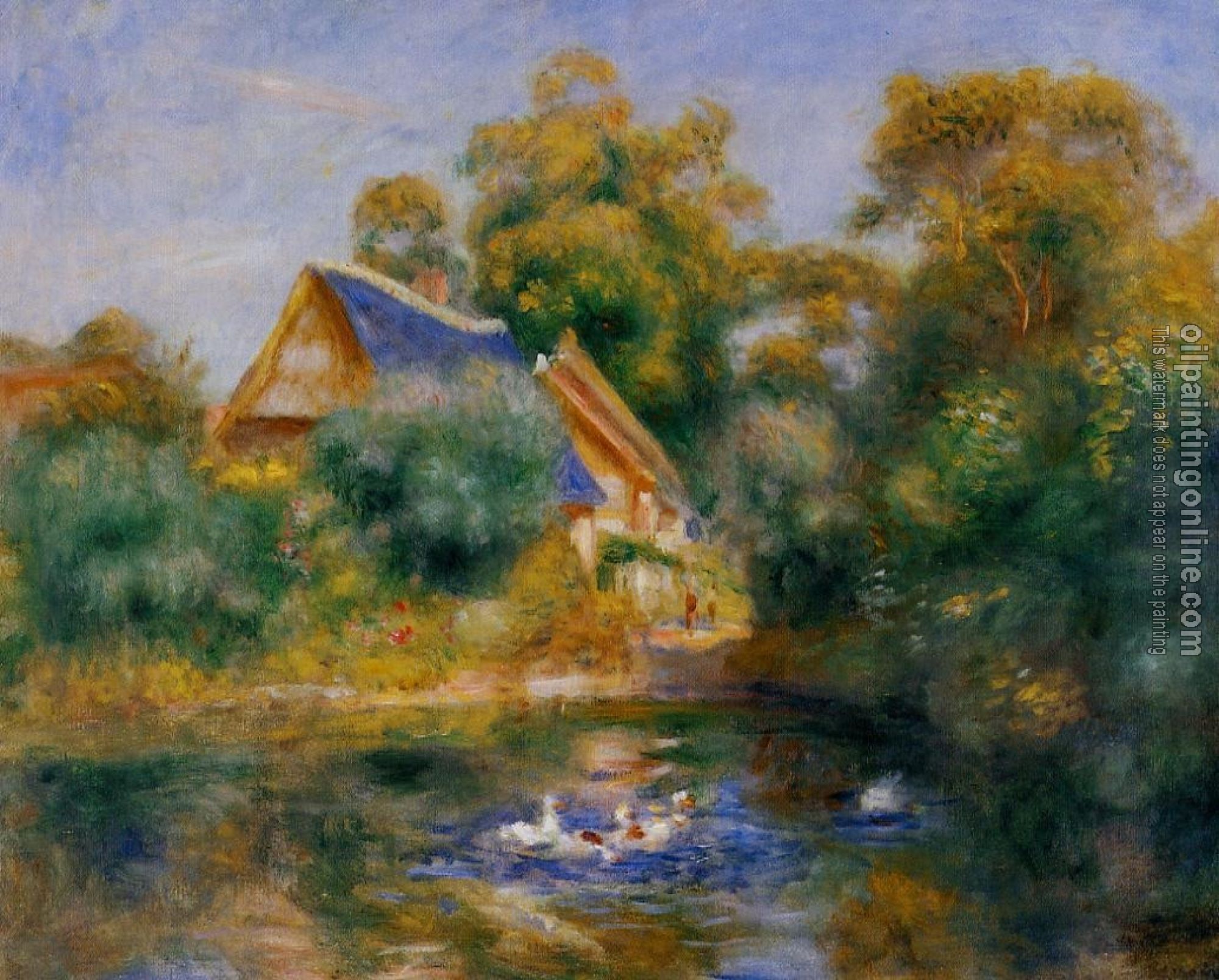 Renoir, Pierre Auguste - La Mere aux Oies